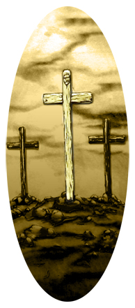 Rugged Cross Gold